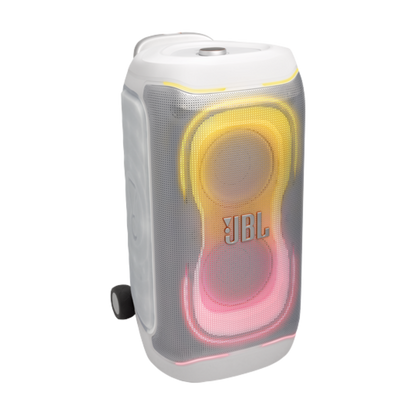 JBL PARTYBOX 330 PORTABLE BLUETOOTH SPEAKER W/ TELESCOPIC HANDLE (WHITE)