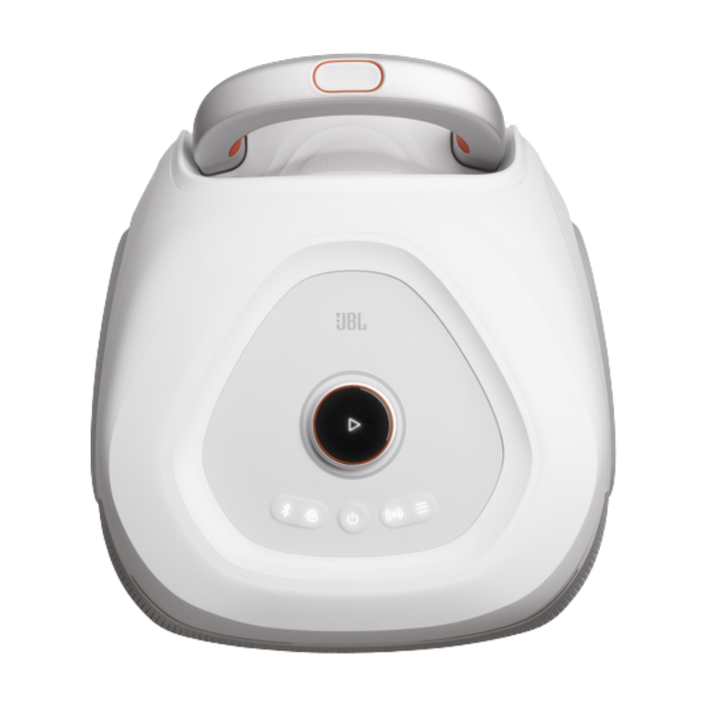 JBL PARTYBOX 330 PORTABLE BLUETOOTH SPEAKER W/ TELESCOPIC HANDLE (WHITE)