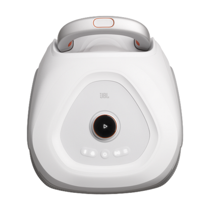 JBL PARTYBOX 330 PORTABLE BLUETOOTH SPEAKER W/ TELESCOPIC HANDLE (WHITE)