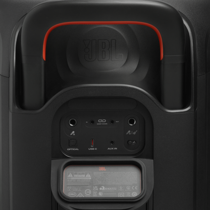 JBL PARTYBOX 330 PORTABLE BLUETOOTH SPEAKER W/ TELESCOPIC HANDLE (BLACK)