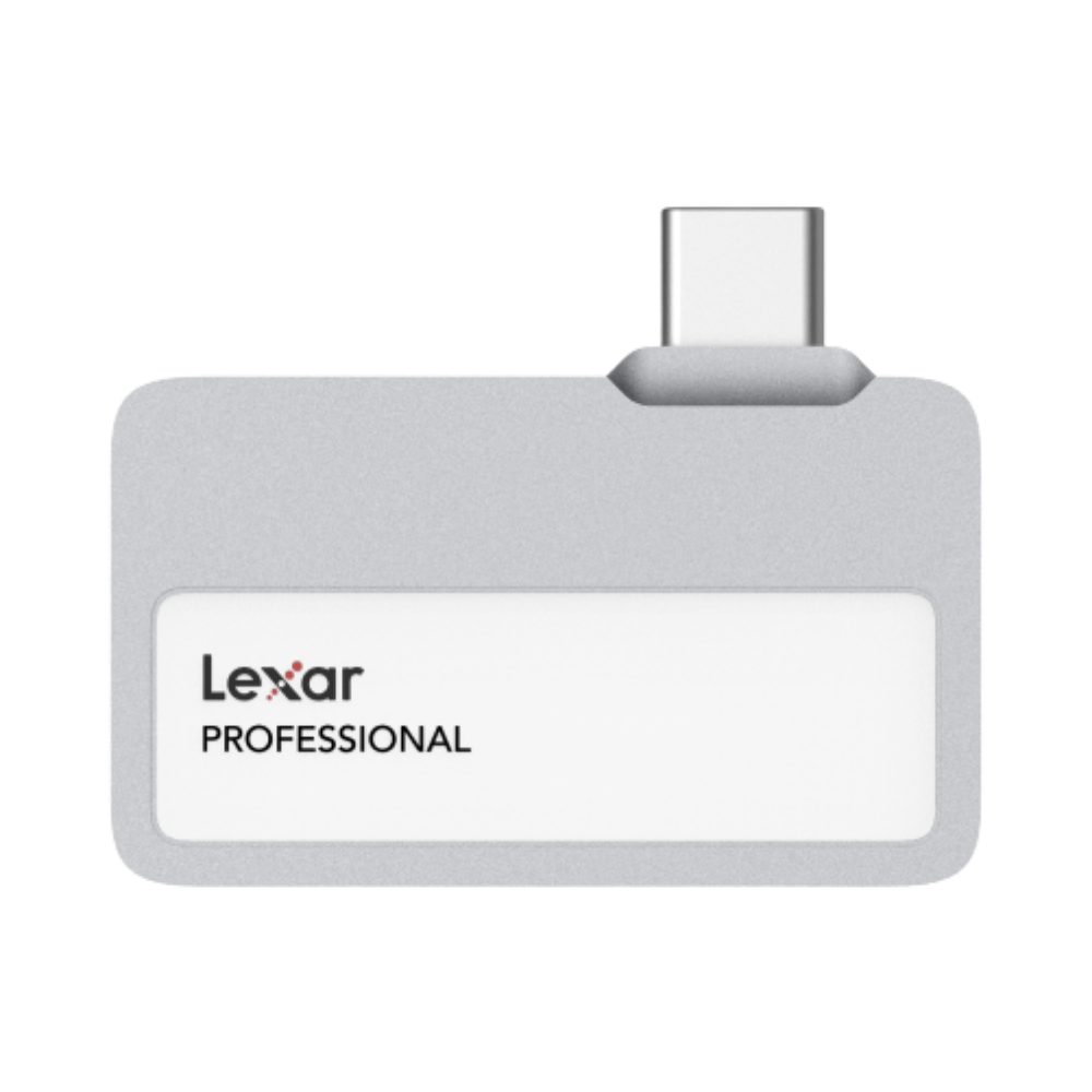 LEXAR 2TB PROFESSIONAL GO PORTABLE SSD USB3.2 TYPE-C (LSL400X002T) SILVER