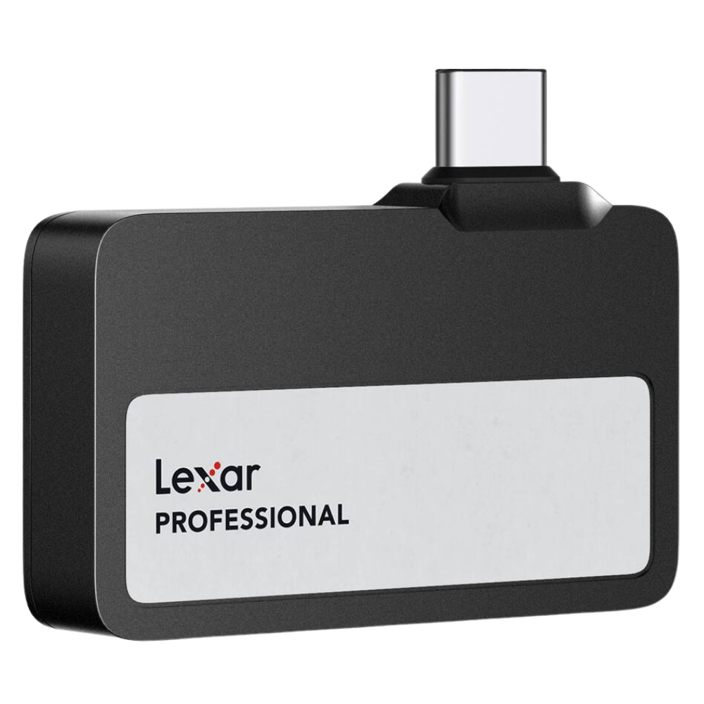 LEXAR 2TB PROFESSIONAL GO PORTABLE SSD USB3.2 TYPE-C (LSL400X002T) BLACK