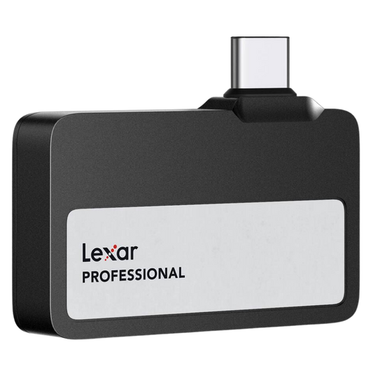 LEXAR 2TB PROFESSIONAL GO PORTABLE SSD USB3.2 TYPE-C (LSL400X002T) BLACK