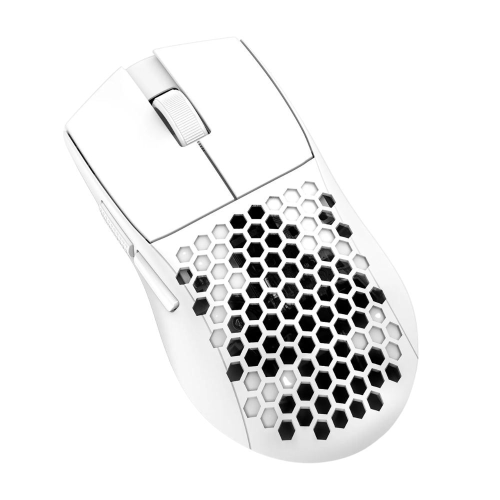 REDRAGON ASTROLABE LITE TRI-MODE HONEYCOMB GAMING MOUSE (WHITE)