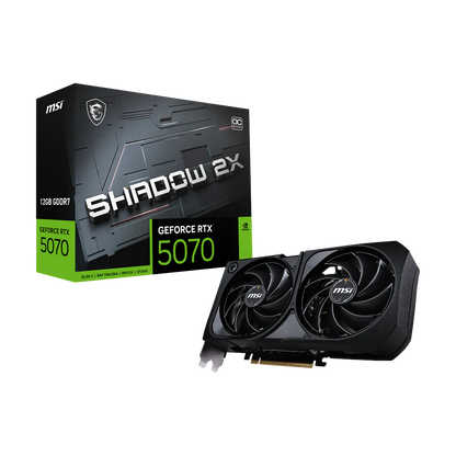 MSI RTX 5070 12G 192BIT GDDR7 SHADOW 2X OC (HDMI, 3XDP)
