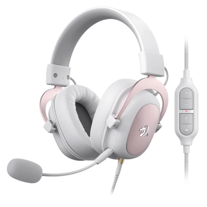 REDRAGON ZEUS2 7.1 VRTUAL SURROUND GMG HDST (PC, PS4, XBX ONE, NINTENDO SWTCH, MOBL) (WHITE)