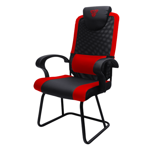 FANTECH ALPHA GC185 NET CLOTH BOW BASE GAMING CHAIR (RED/BLACK)