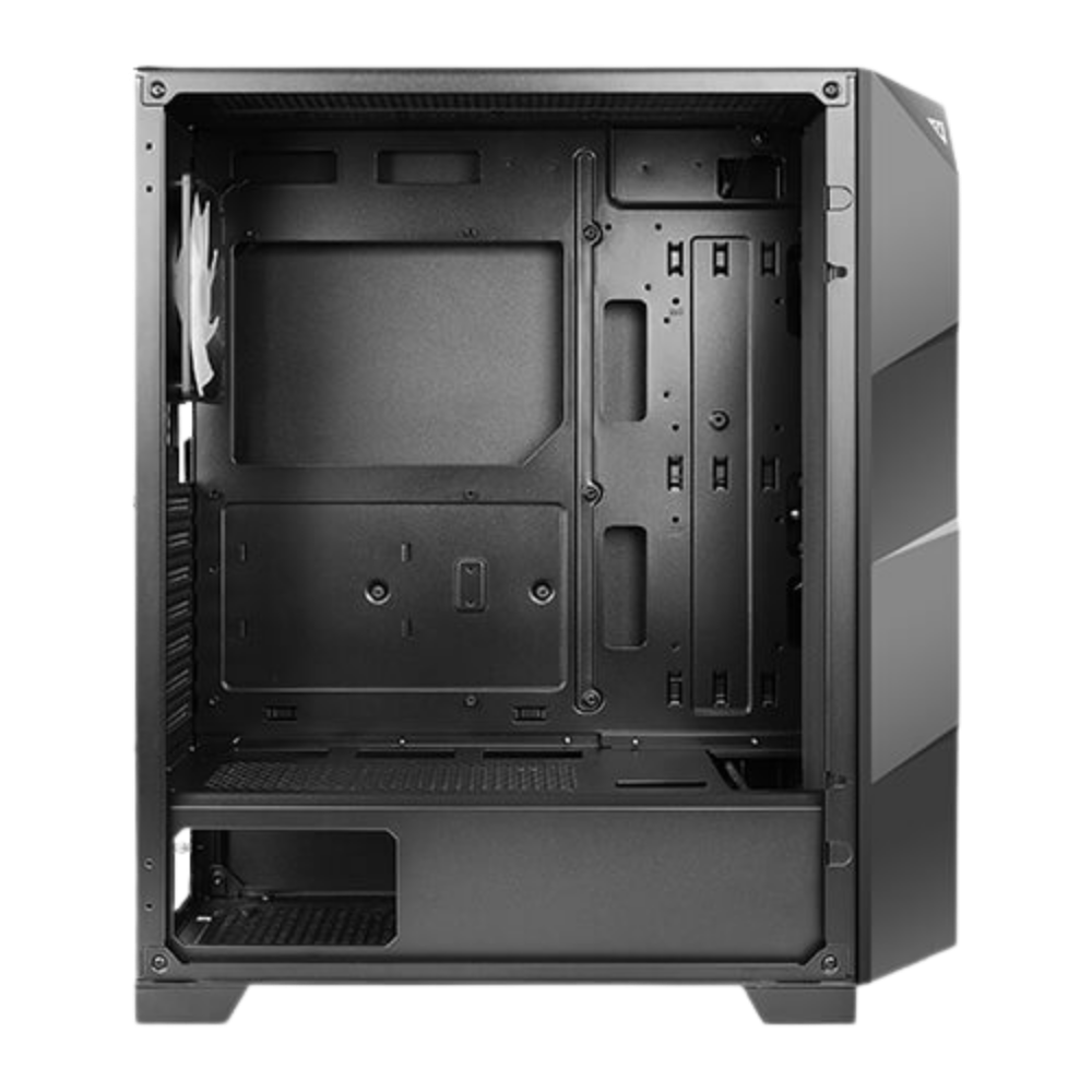 ANTEC NX700 MID TOWER CASE W/ TEMPERED GLASS SIDE PANEL, 2 ARGB FANS (BLACK)