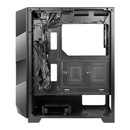 ANTEC NX700 MID TOWER CASE W/ TEMPERED GLASS SIDE PANEL, 2 ARGB FANS (BLACK)