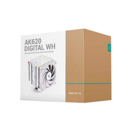 DEEPCOOL AK620 CPU COOLER (WHITE)