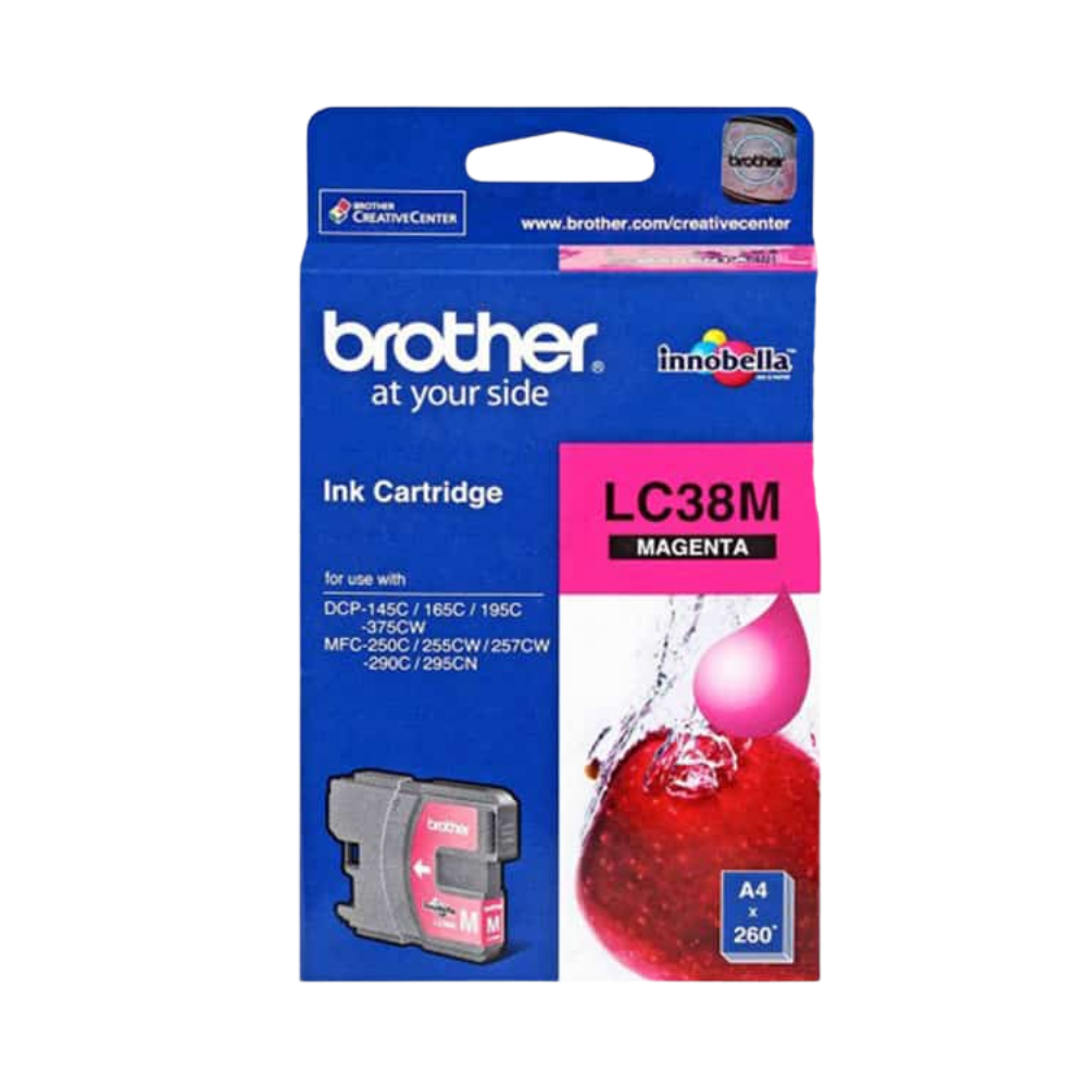 BROTHER LC-38 INK CARTRIDGE