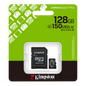 KINGSTON CANVAS SELECT PLUS CLASS 10 SDHC 100MB/S FLASH MEMORY W/ ADAPTER