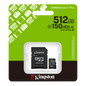 KINGSTON CANVAS SELECT PLUS CLASS 10 SDHC 100MB/S FLASH MEMORY W/ ADAPTER