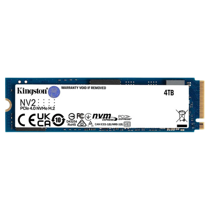 KINGSTON 4TB NV2 M.2 2280 NVME SSD (SNV2S/4000G)