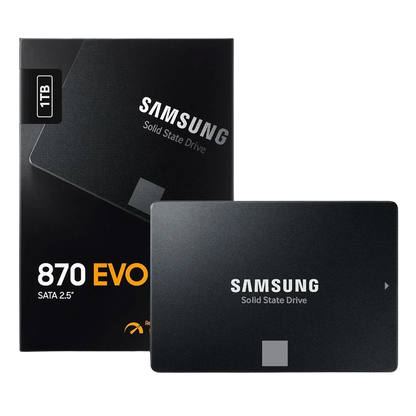 SAMSUNG 1TB 2.5" SATA SSD 870 EVO (MZ77E1T0BW)
