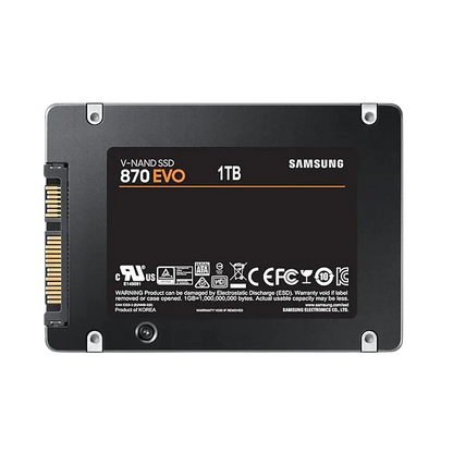 SAMSUNG 1TB 2.5" SATA SSD 870 EVO (MZ77E1T0BW)
