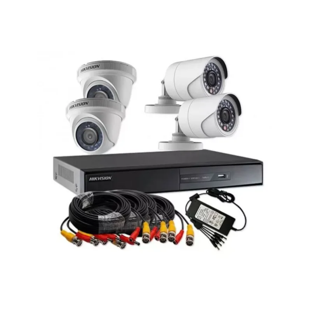 HIKVISION TVI-4CH2D2B-5MP/ECO (DS-7204HUHI-K1/E, DS-2CE16H0T-ITPF X 2, DS-2CE76H0T-ITPF X 2)