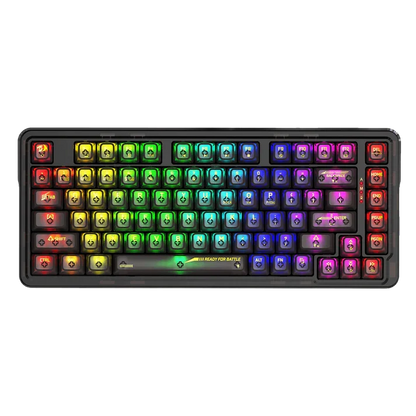 REDRAGON ELF PRO RGB WIRELESS MECHANICAL GAMING KEYBOARD (CRYSTAL SWITCH/SWAPPBL)