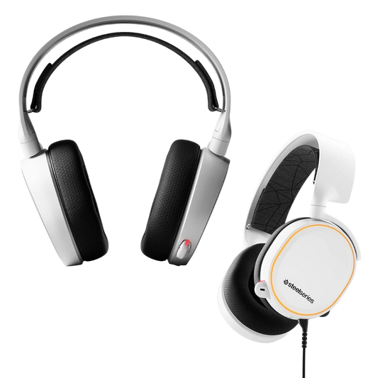 STEELSERIES ARCTIS 5 2019 EDITION WIRED GAMING HEADSET (WHITE)