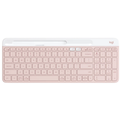 LOGITECH BLUETOOTH/WIRELESS MULTI-DEVICE KEYBOARD K580-Rose