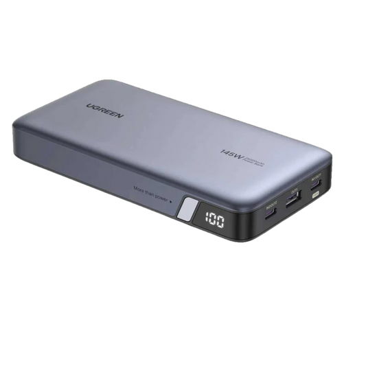 UGREEN PB205 POWERBANK 25000MAH 145W 1XUSB-A, 2XUSB-C TWO-WAY FAST CHARGE (BLACK)