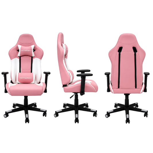 MOTOSPEED G1 GAMING CHAIR (PINK)
