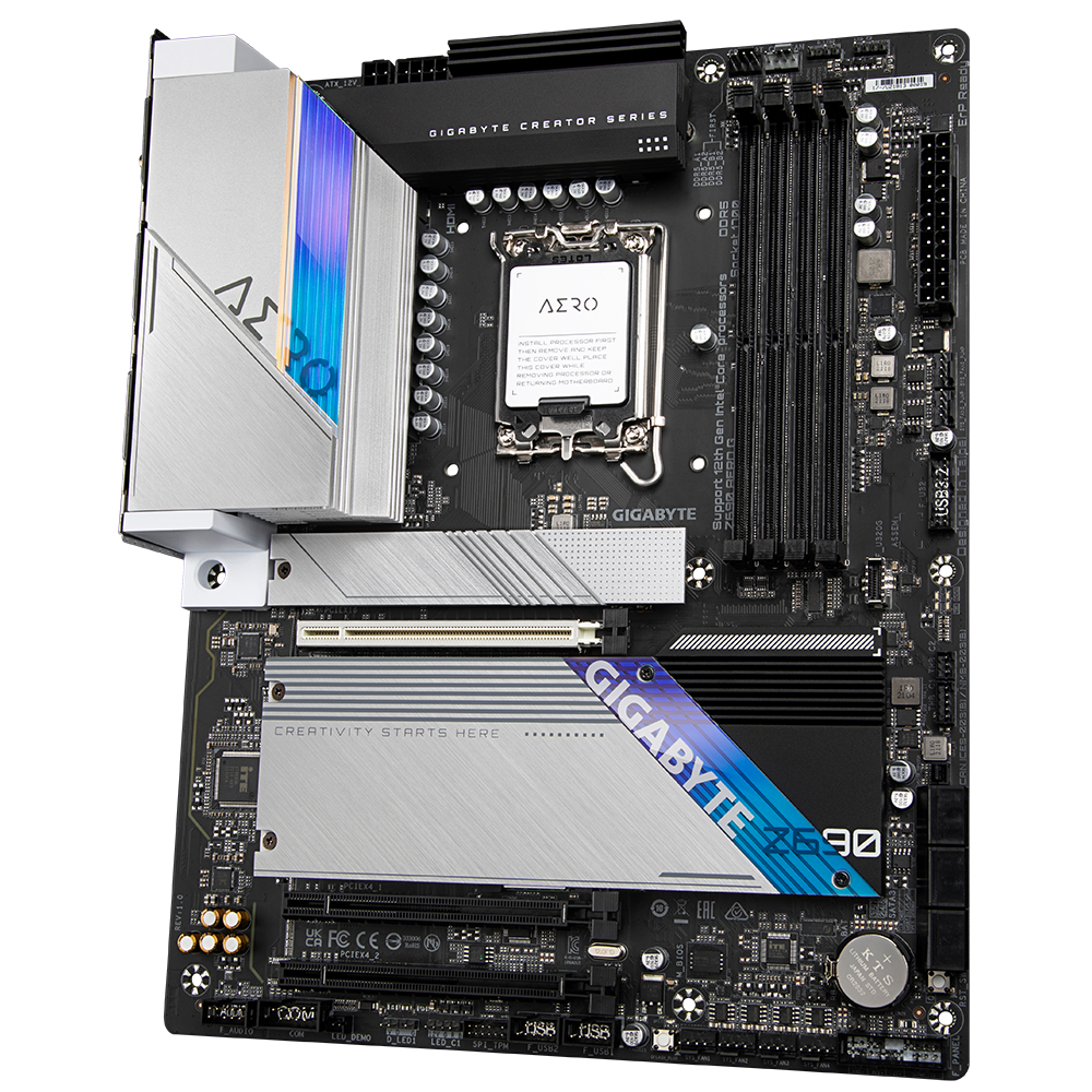 GIGABYTE Z690 AERO G 4DDR5 4XM.2 MOTHERBOARD (HDMI, DP) WIFI+BT