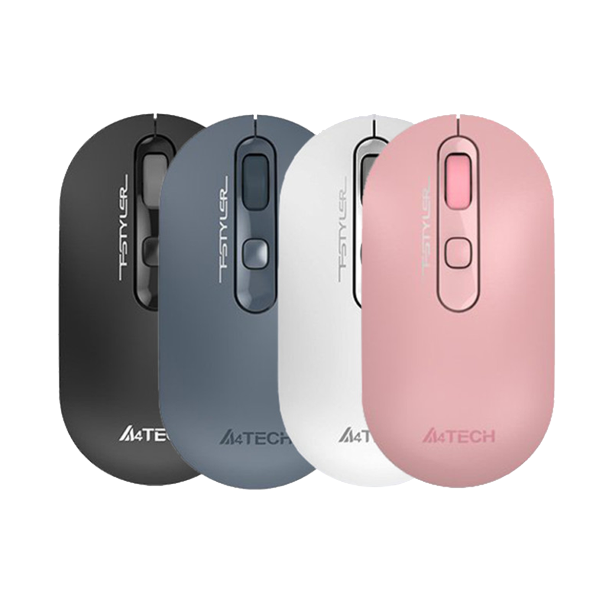 A4TECH FG20 FSTYLER 2.4GHZ WIRELESS OPTICAL MOUSE (GRAY)
