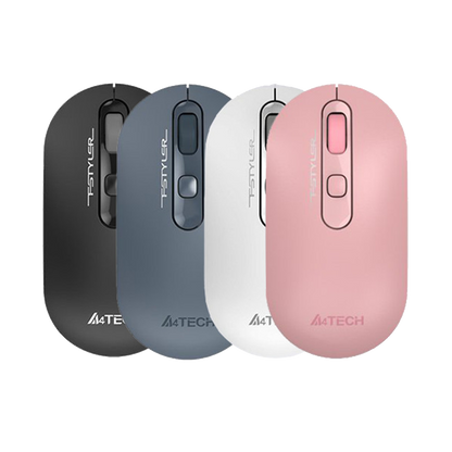 A4TECH FG20 FSTYLER 2.4GHZ WIRELESS OPTICAL MOUSE (GRAY)