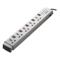 HUNTKEY 5 SOCKETS SURGE PROTECTOR W/ INDVL POWER SWITCH (2METER)