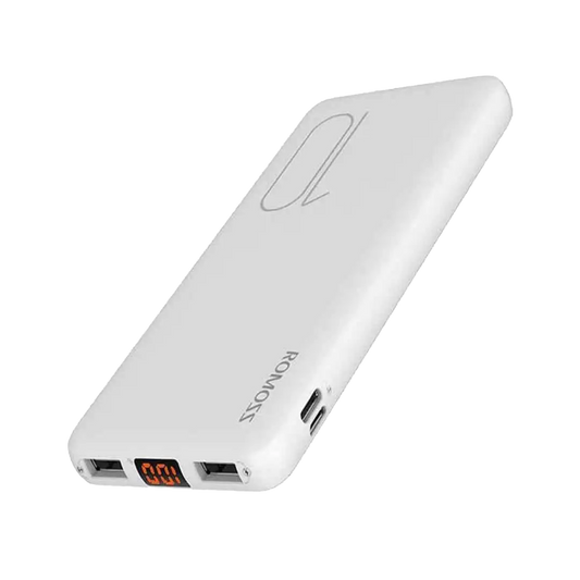 ROMOSS SLIM 10 10000MAH POWERBANK (WHITE)