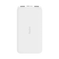 XIAOMI REDMI POWERBANK 10000MAH PB100LZM 2XUSB-A/2.4A/2.6A/M-USB 2.1A/USB-C 2.1A (WHITE)