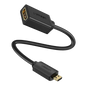 UGREEN MICRO HDMI (M) TO HDMI (F) CABLE ADAPTER (22CM)