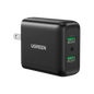 UGREEN 36W 2XUSB-A QC3.0 WALL CHARGER