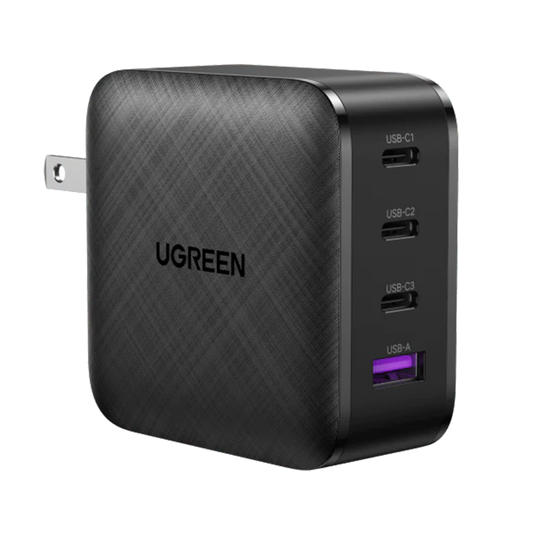 UGREEN 65W 1XUSB-A, 3XUSB-C WALL CHARGER