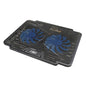 PROMATE AIRBASE-1 LAPTOP COOLING PAD BLACK (2X140MM FAN, ADJ HEIGHT, 2USB PORT)