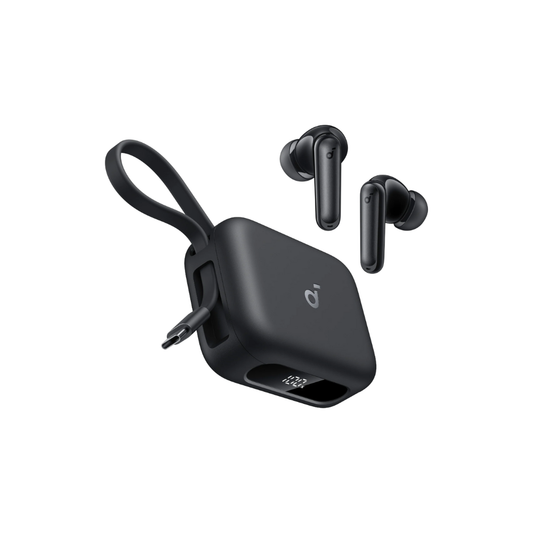 ANKER SOUNDCORE P41I ADAPTIVE NOISE CANCELLING IPX5 EARBUDS W/ 3000MAH POWERBANK (BLACK)