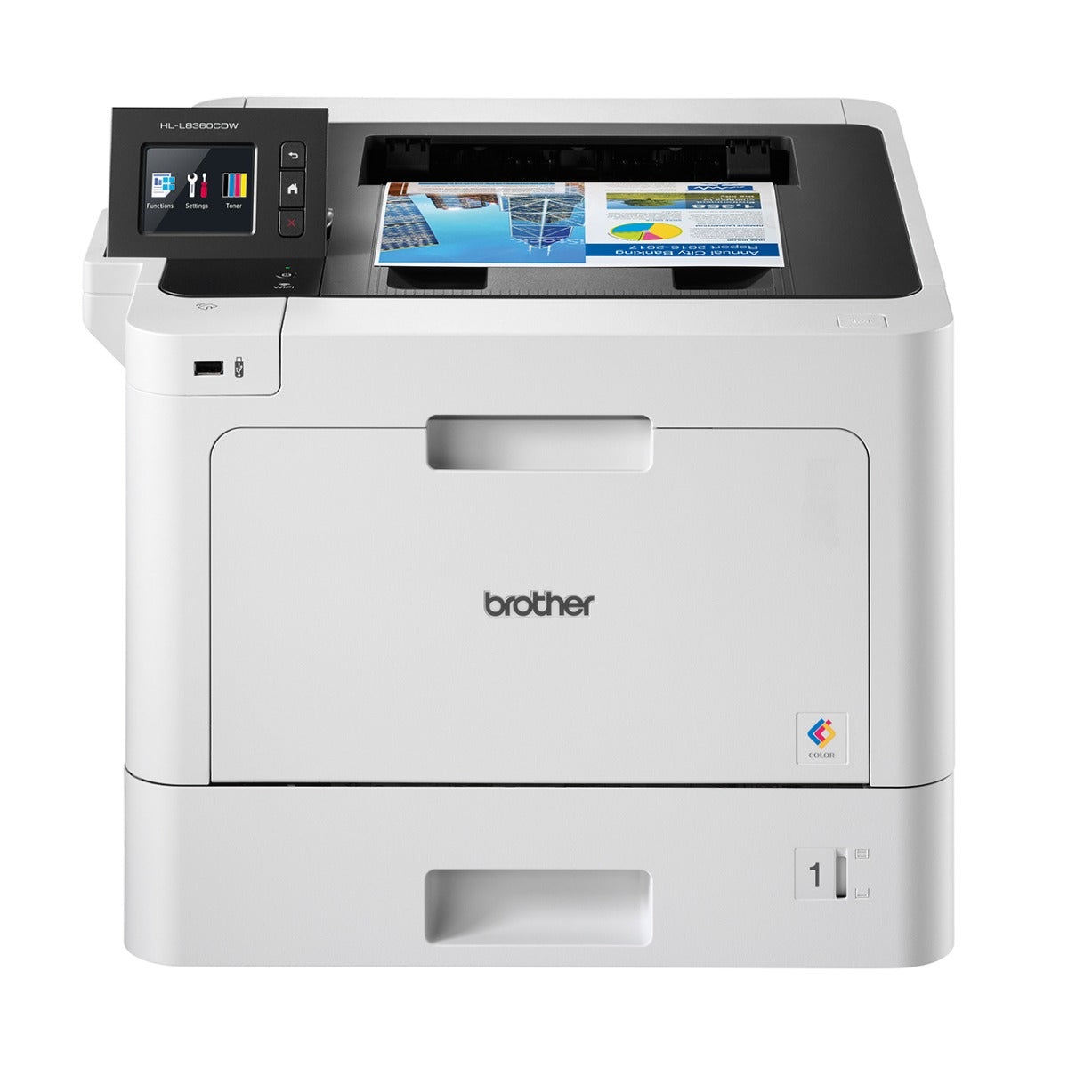 BROTHER HL-L8360CDW COLOR LASER PRINTER W/ WIRELESS NETWORKING & DUPLEX