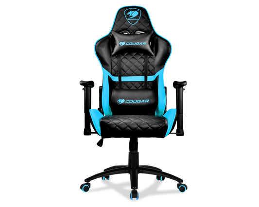 COUGAR ARMOR ONE GAMING CHAIR BLACK | SKY BLUE