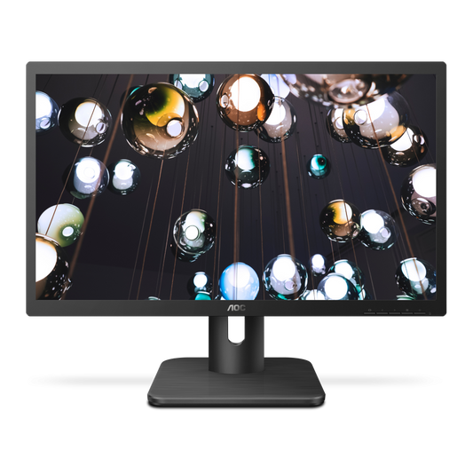 AOC 22E1H 21.5" WIDE BLACK FHD LED MONITOR (VGA, HDMI)