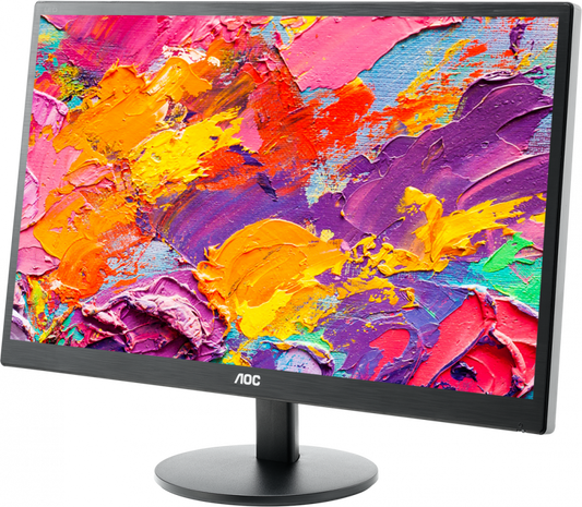 AOC M2470SWH 23.6" WIDE LED MONITOR FHD W/ SPK WLMNT (DB15, HDMI)