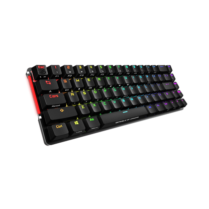 ASUS ROG FALCHION ACE 65% COMPACT RGB MECHANICAL GAMING KEYBOARD (BLUE SWITCH) BLACK