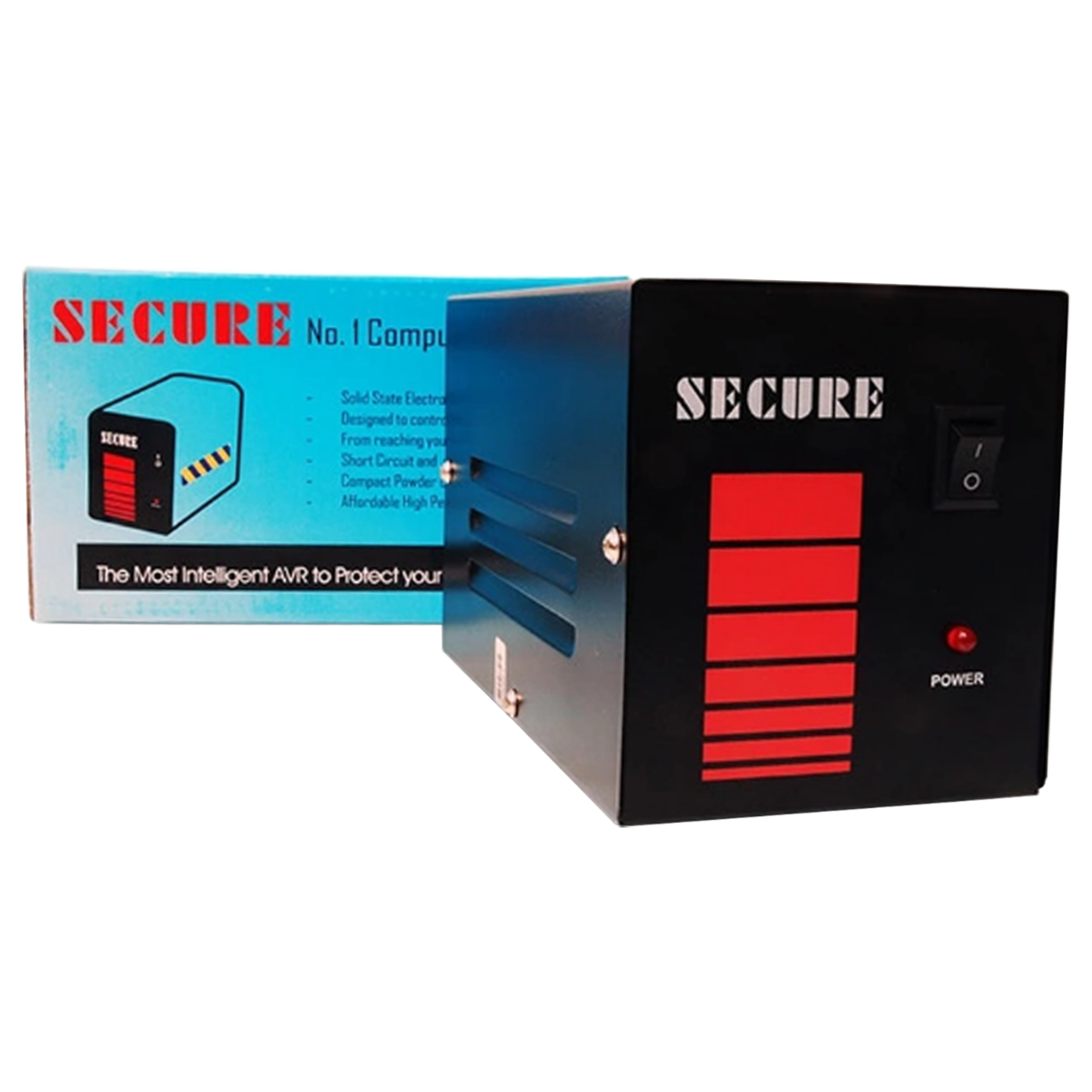 SECURE 500W METAL BLACK AVR