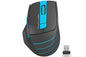 A4TECH FG30 FSTYLER 2.4GHZ WIRELESS OPTICAL MOUSE BLUE | GRAY