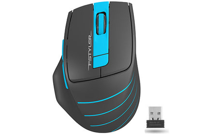 A4TECH FG30 FSTYLER 2.4GHZ WIRELESS OPTICAL MOUSE BLUE | GRAY