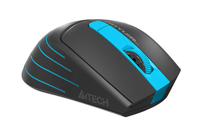 A4TECH FG30 FSTYLER 2.4GHZ WIRELESS OPTICAL MOUSE BLUE | GRAY