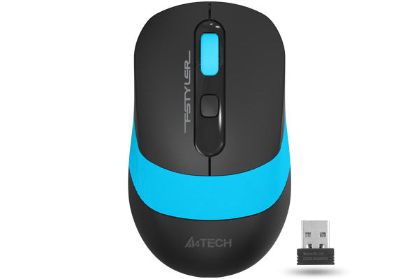 A4TECH FG10 FSTYLER 2.4GHZ WIRELESS OPTICAL MOUSE BLUE | GRAY | ORANGE | RED