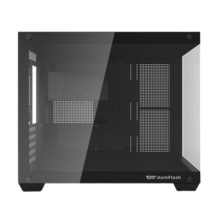 DARKFLASH C285MP MICRO ATX CASE W/ TEMPERED GLASS PANORAMIC SIDE