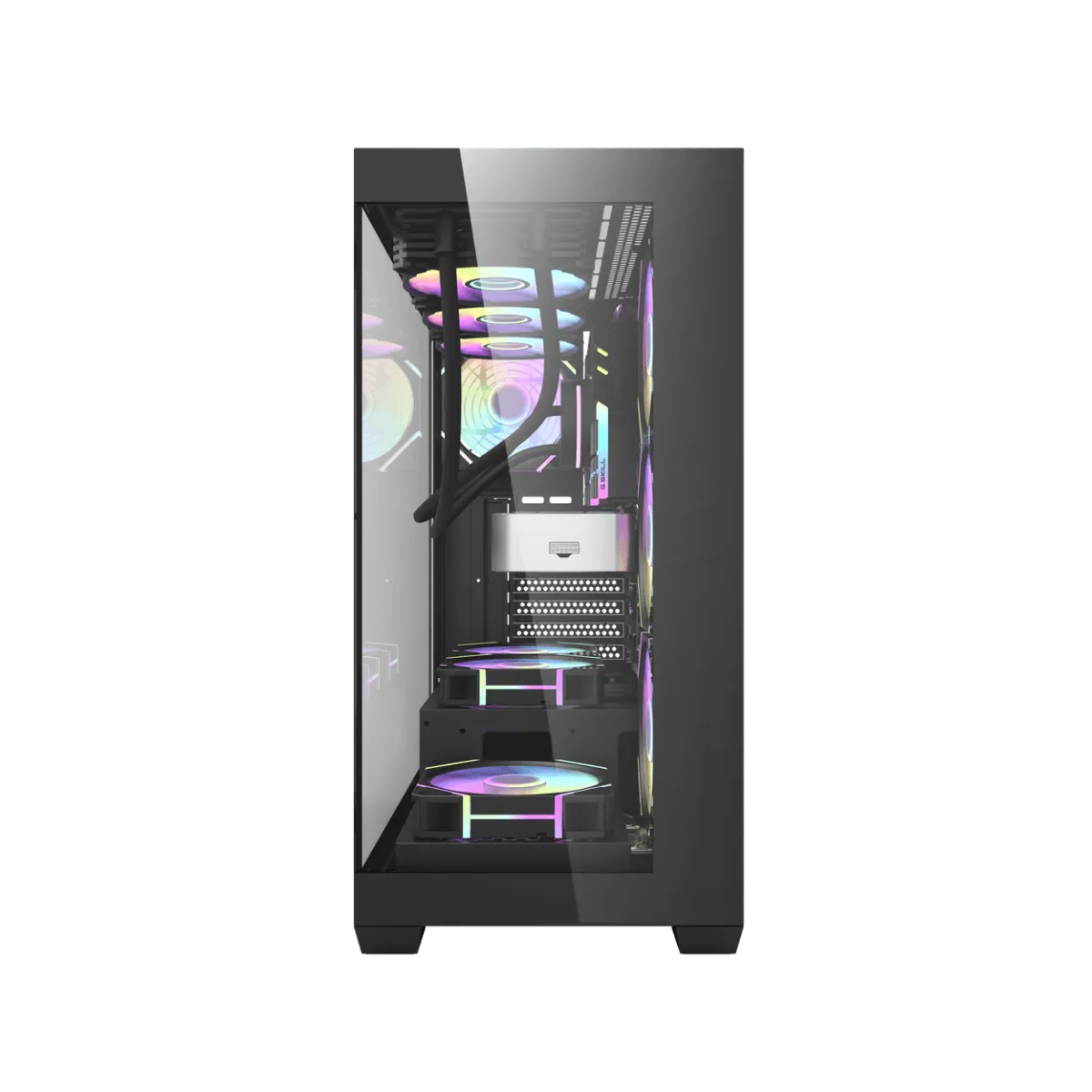 DARKFLASH DS900 ATX CASE W/ TEMPERED GLASS PANORAMIC SIDE