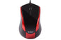 A4TECH N400-2 V-TRACK WIRED MOUSE GRAY | BLACK/RED